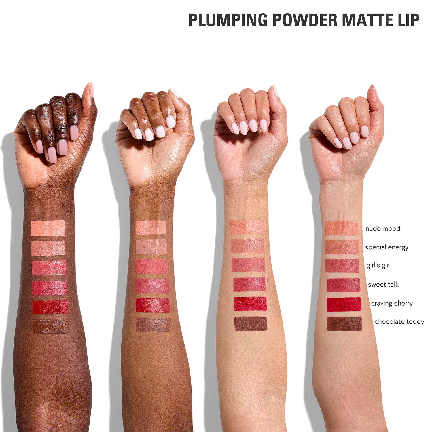 KYLIE PLUMPING POWDER MATTE LIP (LABIAL MATTE EFECTO VOLUMINIZADOR)
